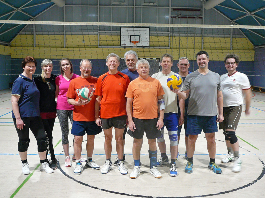 Volleyball-Gruppe Mittwoch